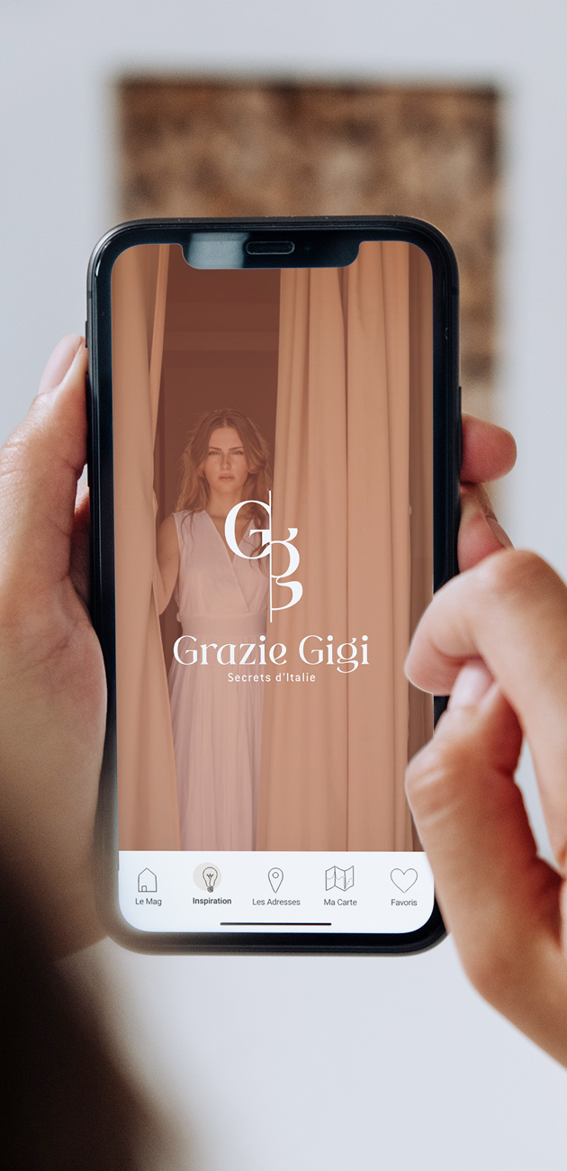 application mobile Grazie Gigi